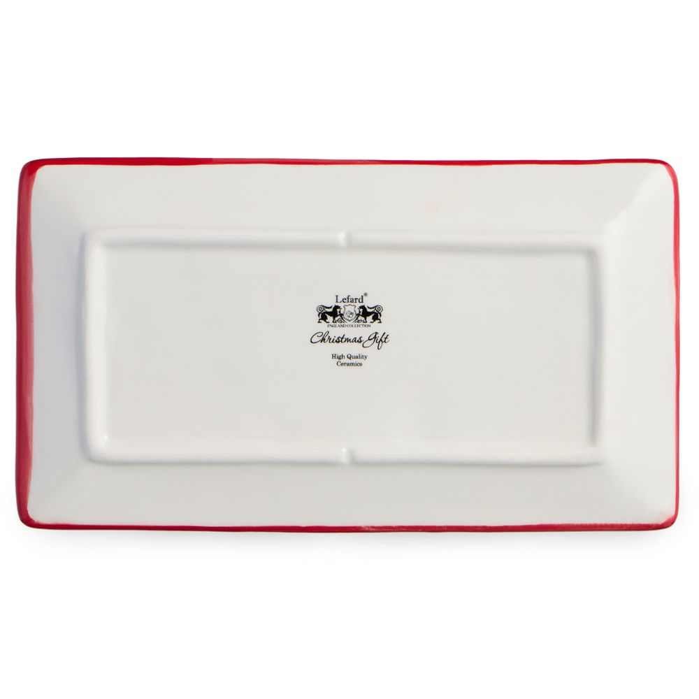 БЛЮДО СЕРВИРОВОЧНОЕ КОЛЛЕКЦИЯ "CHRISTMAS GIFT" 24*13,5*9,5 СМ