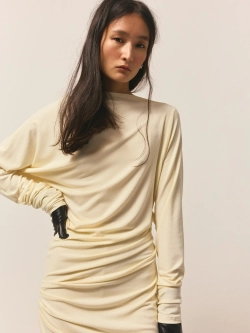 Платье с драпировками