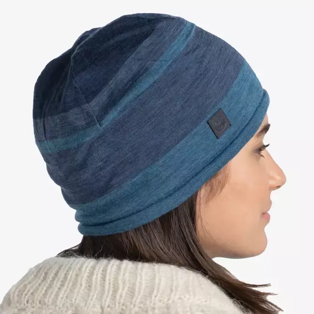 Шапка Buff Merino Move Hat Denim (US:one size)