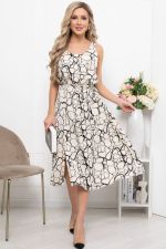 Сарафан "Поцелуй солнца" (абстракция) П5502 LT Collection (Акция)