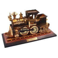 GAEM Изделие декоративное "Паровоз" (музык.), L24,5 W12 H13 см