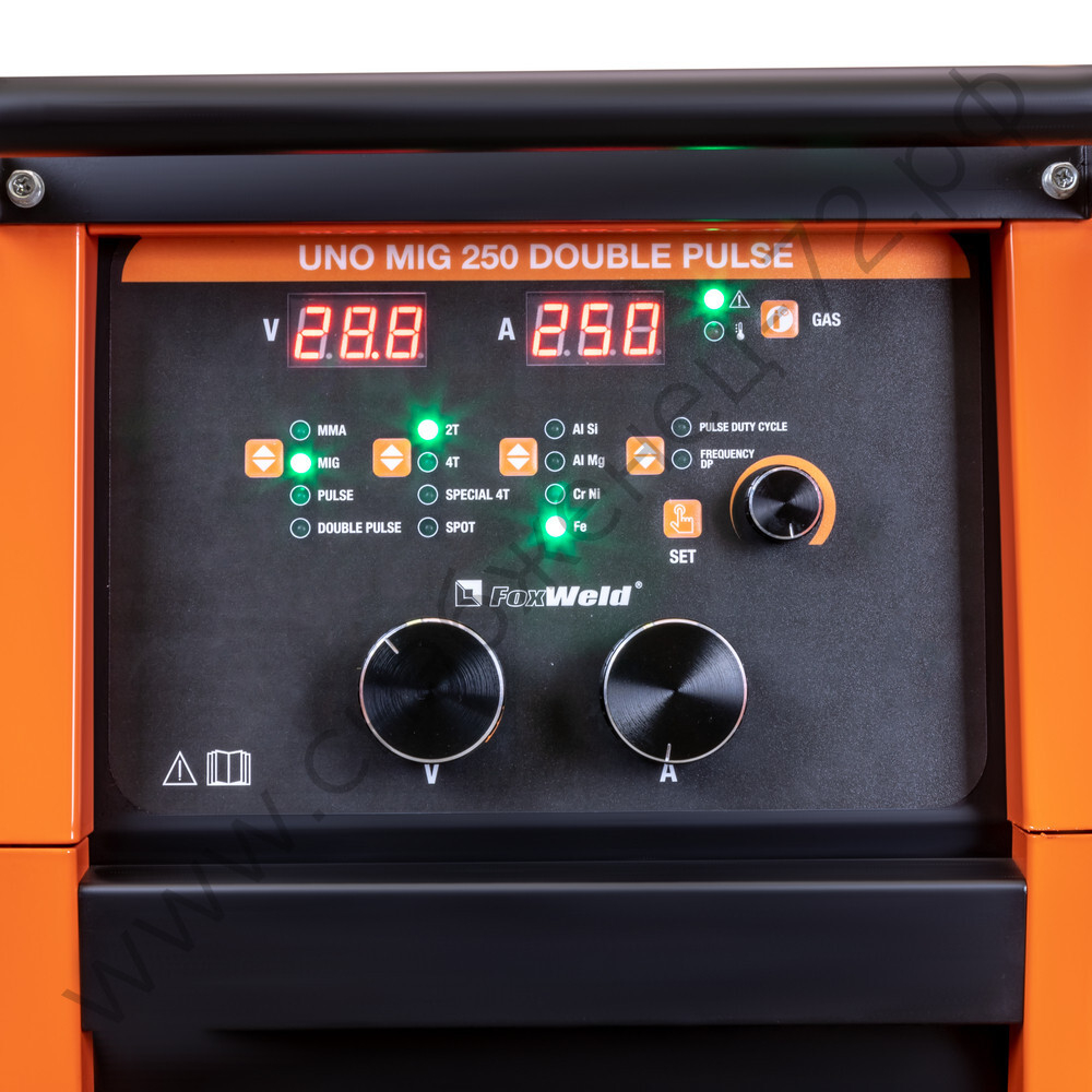 Сварочный полуавтомат UNO MIG 250 DOUBLE PULSE