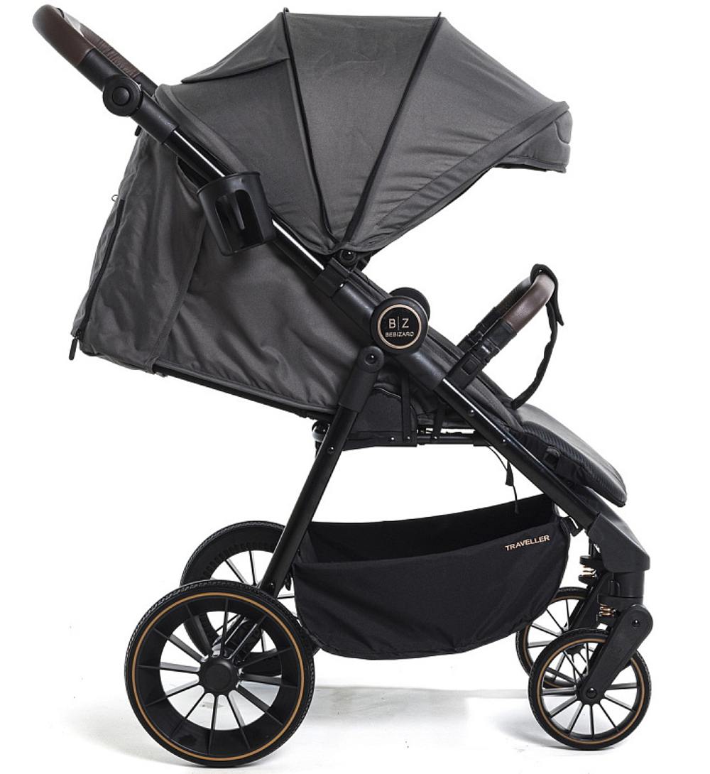 Прогулочная коляска Bebizaro Traveller BD211 (BZBE/02) Graphite
