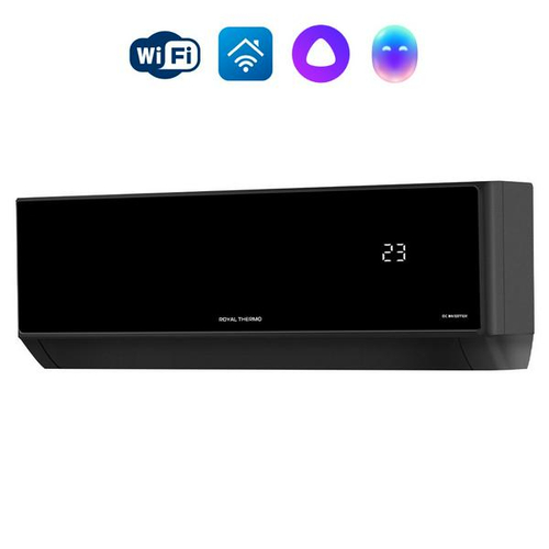 Сплит-система ROYAL THERMO, BAROCCO DC BLACK Inverter, RTBI/in-09HN8/black / RTBI/out-09HN8/black