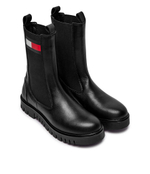 Кожаные челси Tommy Jeans - черный(EN0EN02625)