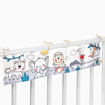 Бортик на кроватку Крошка Я «Baby time» 14х70 см