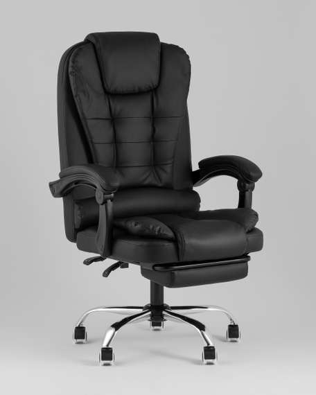 Кресло руководителя TopChairs President NEW черное