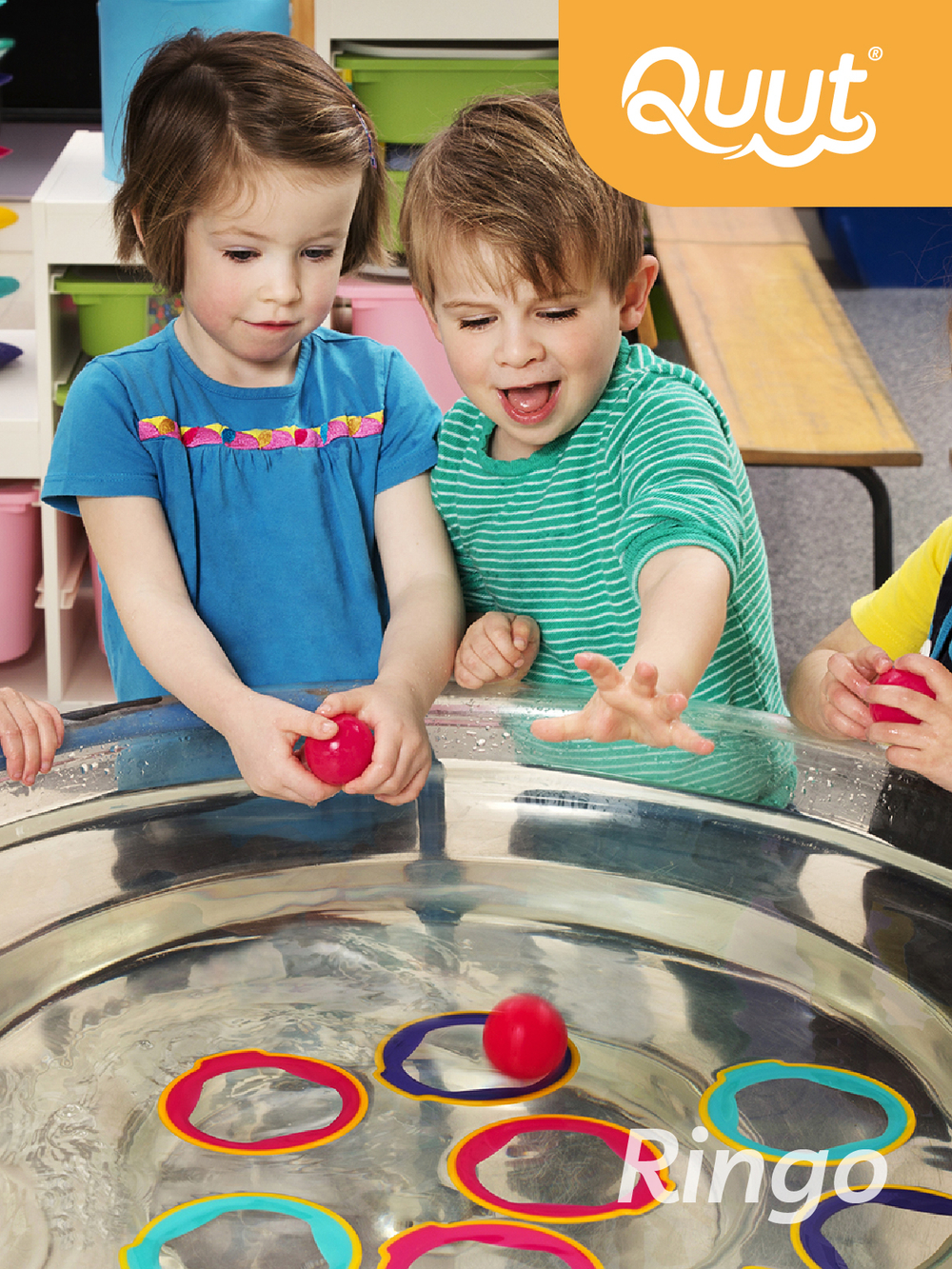 Набор для игр Quut Ringo (6 колец)