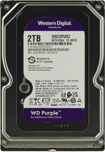 Жесткий диск HDD 2 Tb Western Digital  Purple 3.5"