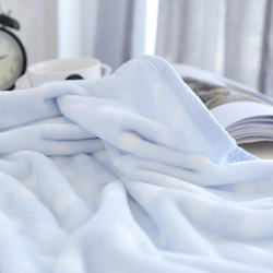 Плед 100х150 Sofi De MarkO Тедди голубой