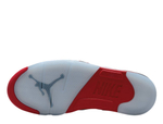Баскетбольные кроссовки Air Jordan 5 "Fire Red" White/Fire Red-Black shoes