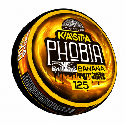 KASTA PHOBIA BANANA JAM (125 МГ) - БАНАНОВЫЙ ДЖЕМ