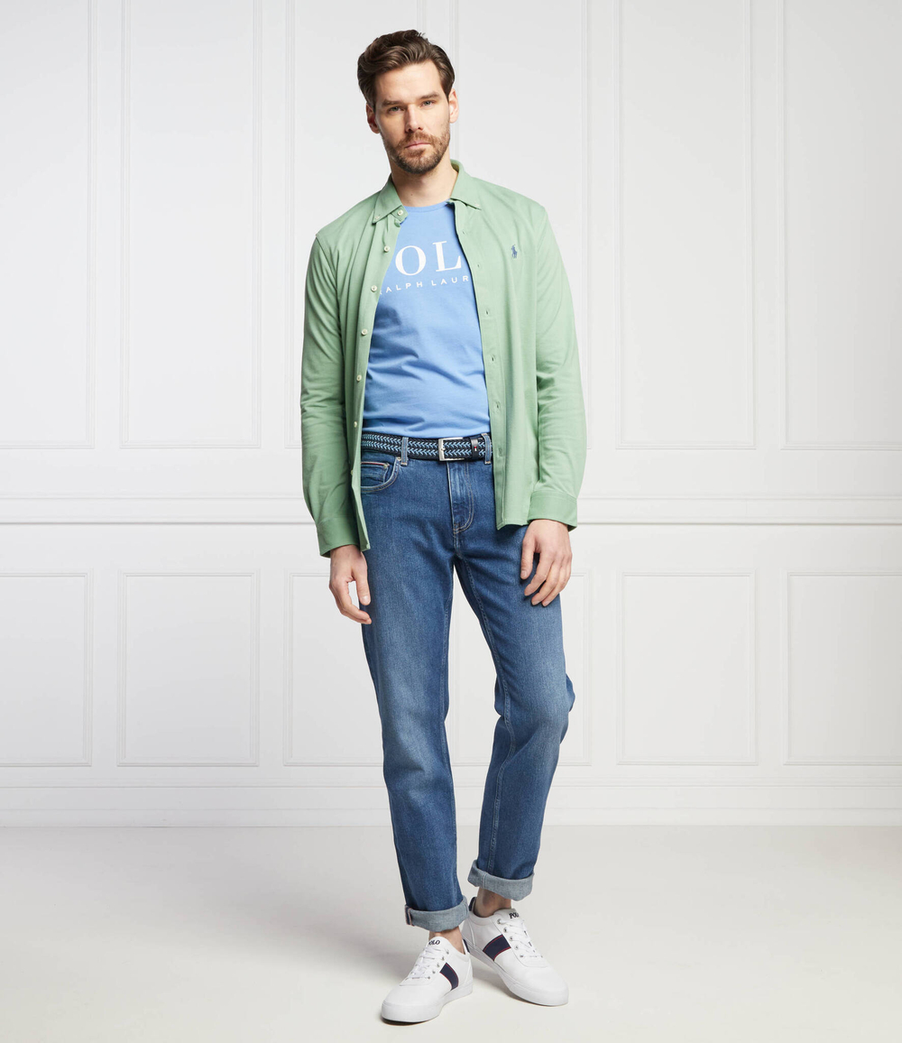 футболка POLO RALPH LAUREN - голубой(710860829)