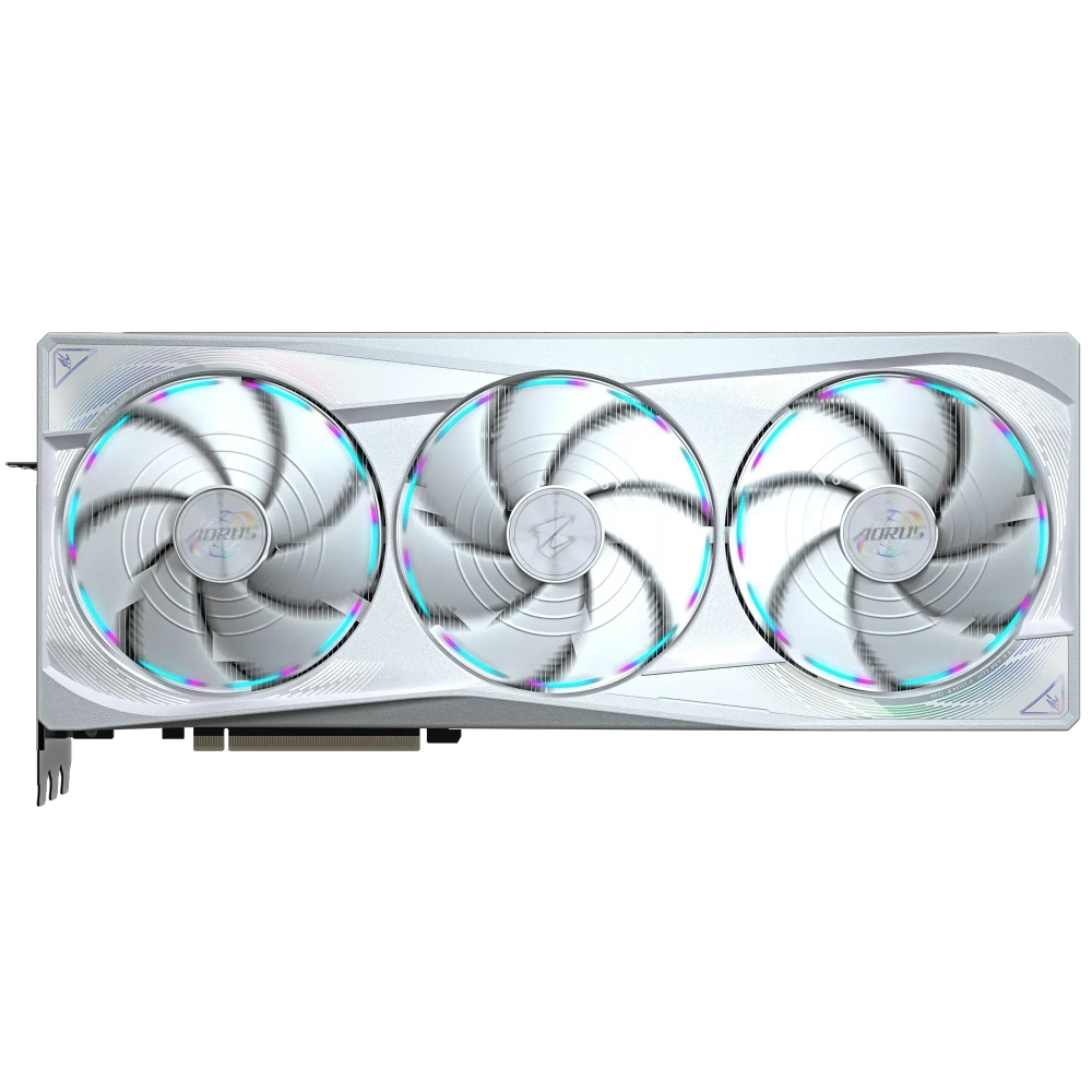 Видеокарта GIGABYTE AORUS GeForce RTX 5090 MASTER ICE 32GD, 32GB/512b, 1хHDMI+3xDP, PCIe5.0