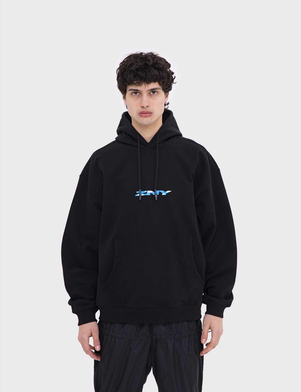 Худи ZNY CLOUD LOGO SS22 Черный