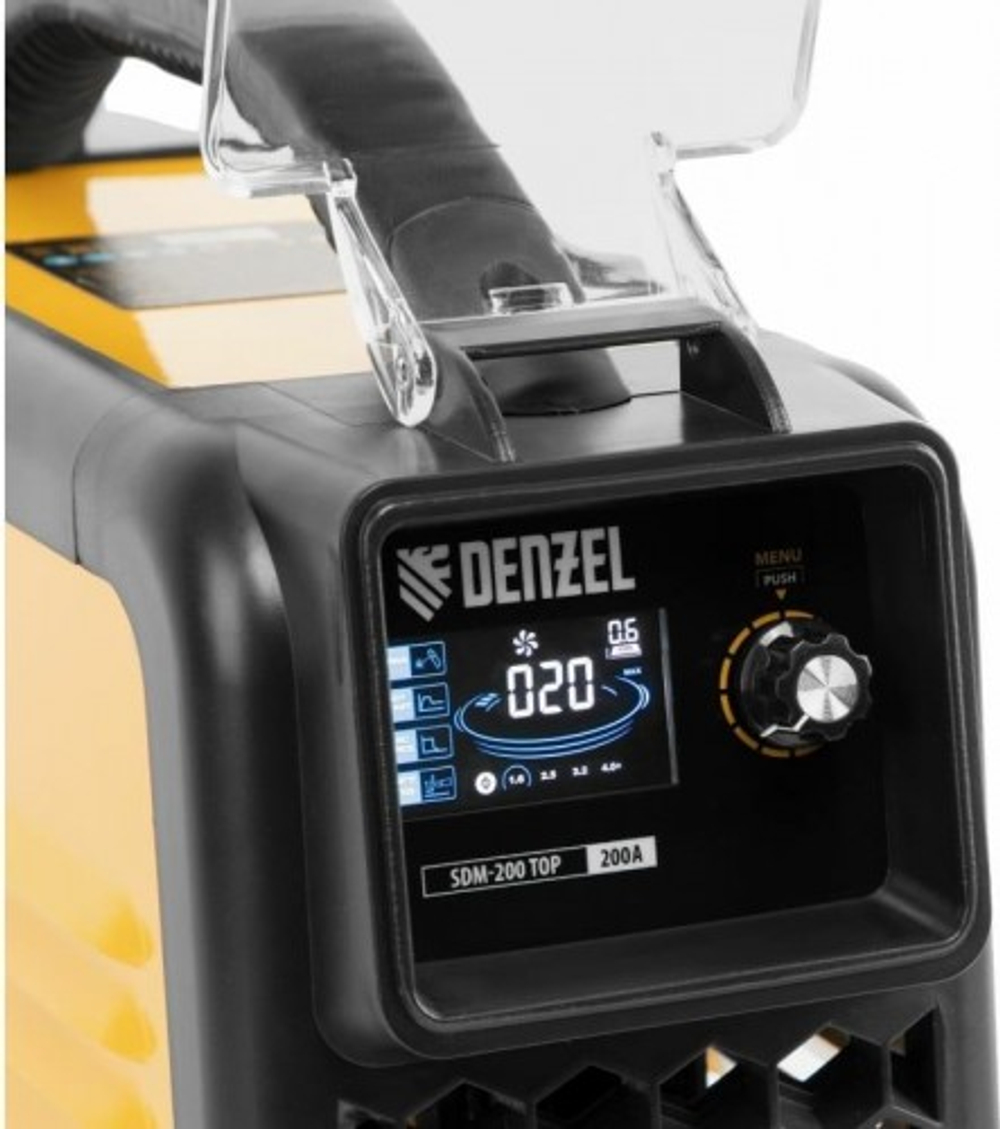 Сварочный инвертор Denzel SDM-200 Top 94356