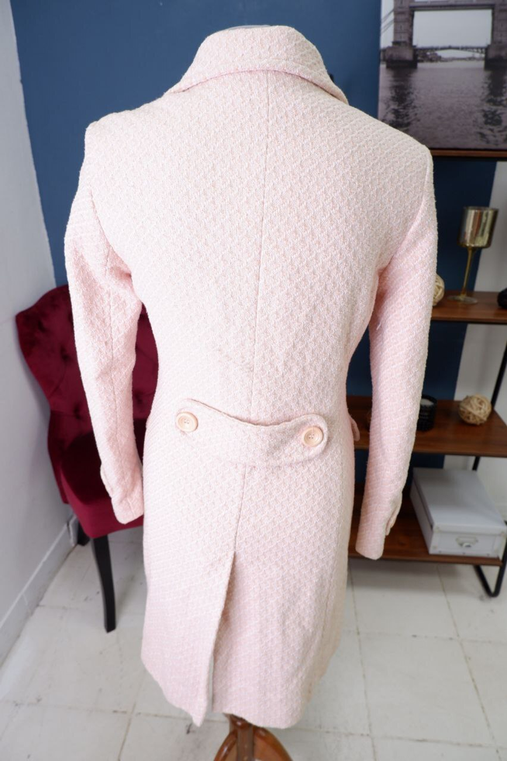 Пальто Next пудровое 44 размер