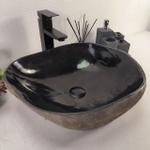 Раковина из речного камня RS-65093 46*40*15 0861