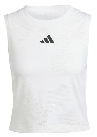 Женский топ теннисный Adidas Match Tank Pro - white