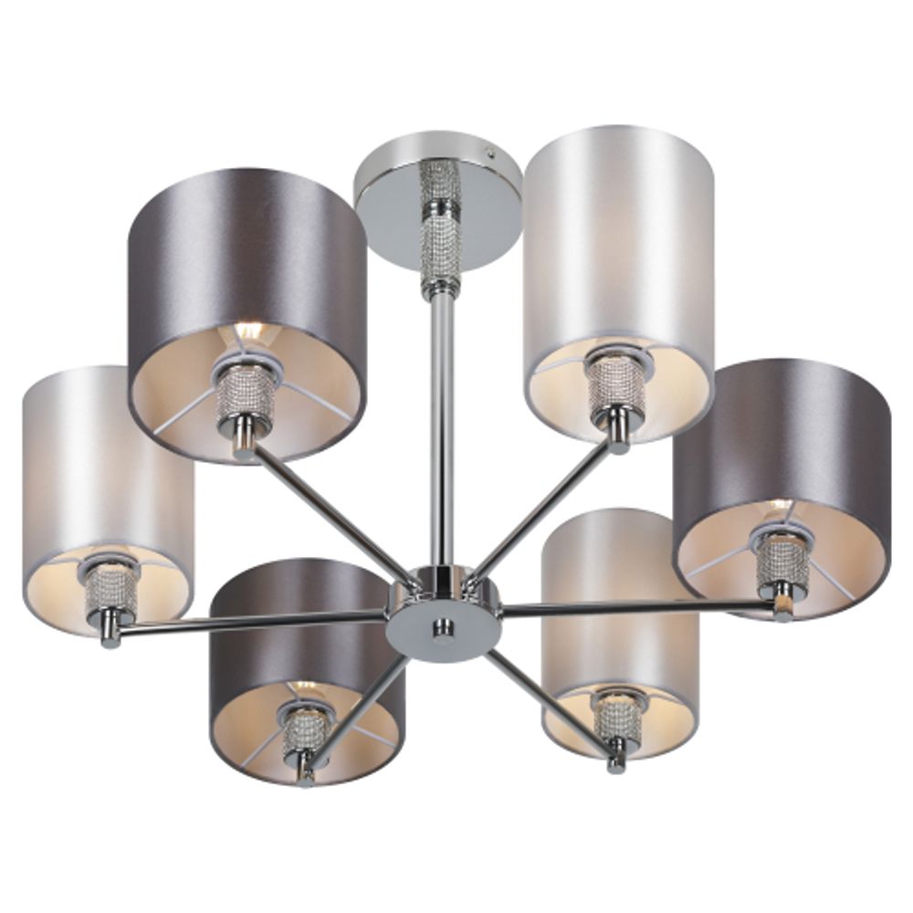 Люстра Rivoli Ebony 2081-306 6 х Е14 40 Вт классика | Классика