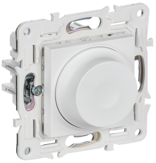 SKANDY Светорегулятор поворотный 600Вт SK-D01W арктический белый IEK