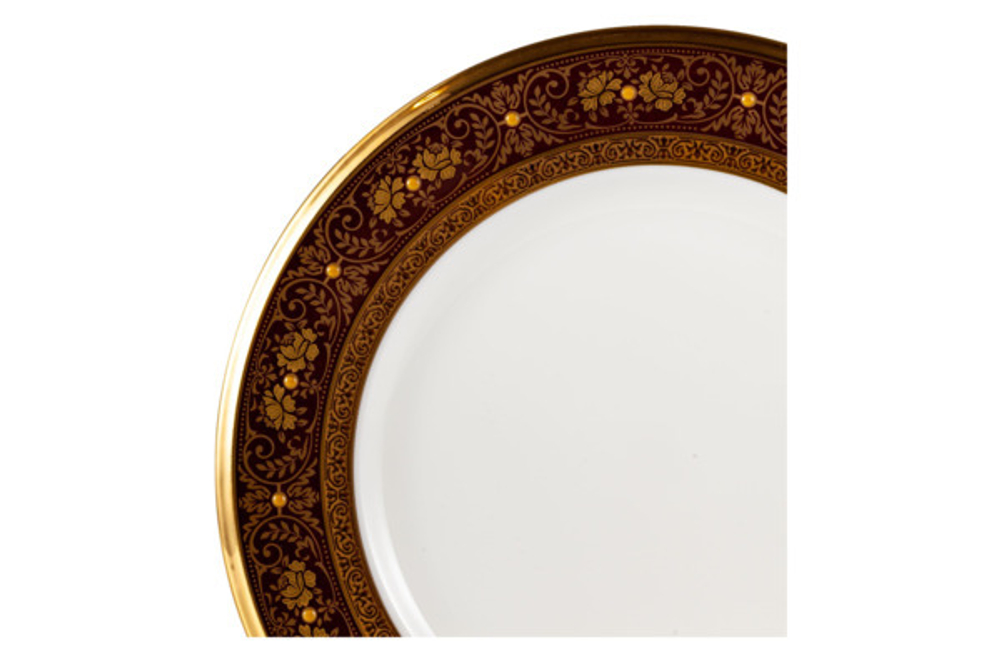 Тарелка десертная 17см Noritake Джорджиан золотая