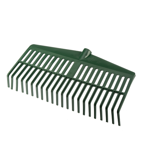 Грабли веерные пластиковые, 420 мм, 22 плоских зуба, без черенка, Сибртех