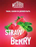 Табак Must Have Strawberry Земляника 125 гр