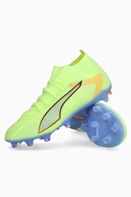 Бутсы Puma Ultra 6 Match+ FG/AG для женщин - зеленый