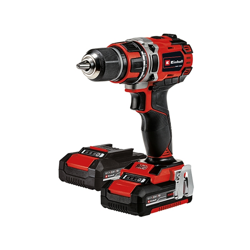 Дрель-шуруповерт 18V Einhell PXC TE-CD 18/50 Li BL, бесщеточная, 50Нм, 2хАКБ 2Ач и ЗУ