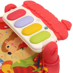 0333924/Детский мягкий развив. коврик овальной формы с муз. панелью, в/к 46*30*9 см/54