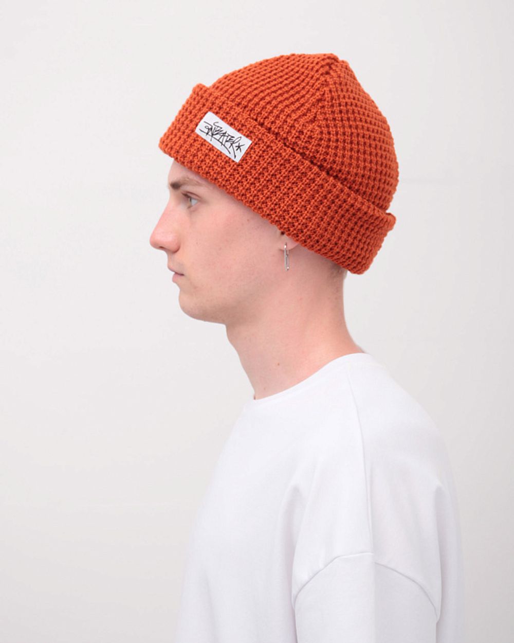 Шапка ANTEATER Waffle Terracot