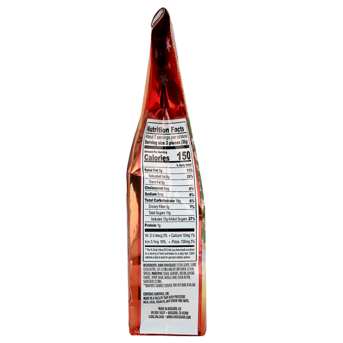 Chocolove, темный шоколад с марципановыми орехами, 200 г (7,05 унции)