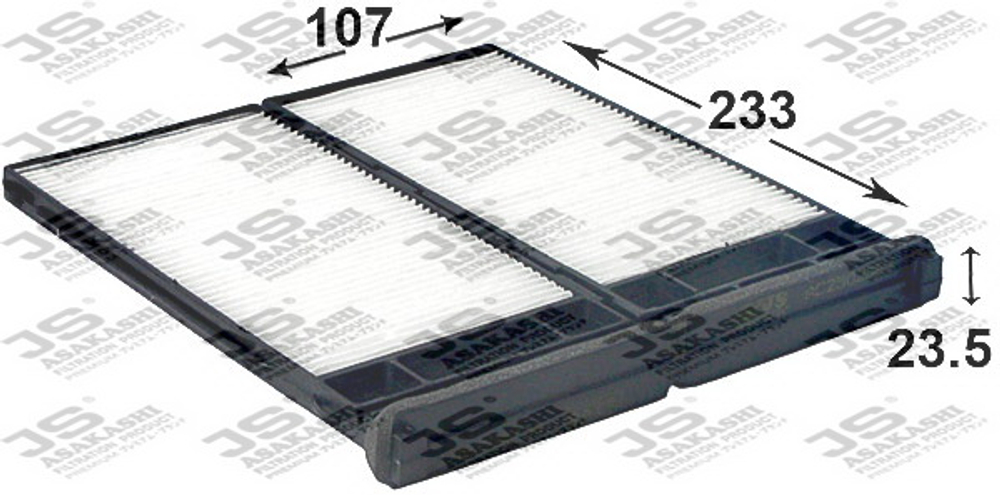 AC-203   AC2502SET  JS Asakashi Фильтр салонный