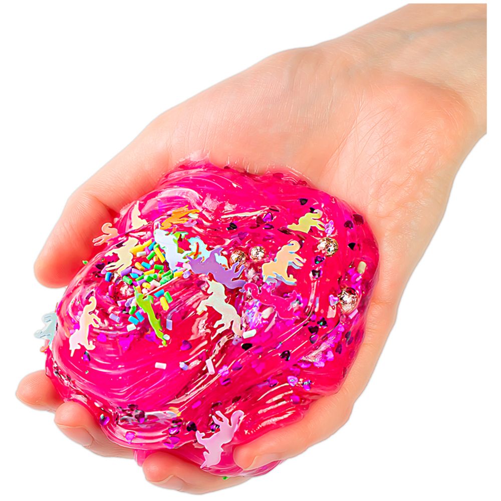 Набор для создания слайма Slimer "Игрушка в наборе из пластичных масс. Единорог", 250мл