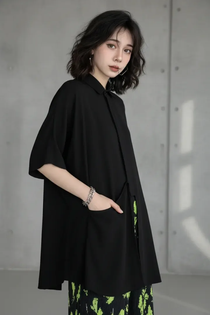 Женская рубашка с коротким рукавом «KIU»