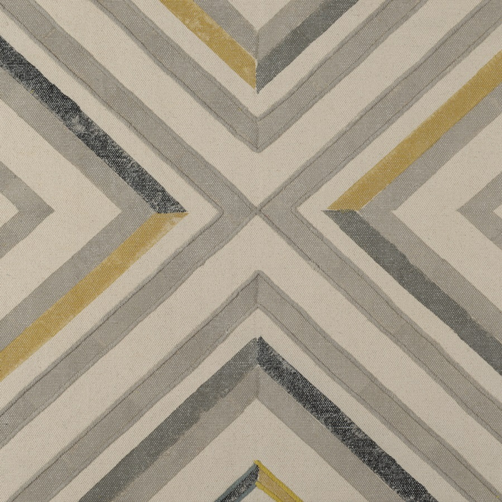 Ковер из хлопка с контрастным узором и кисточками из коллекции ethnic, 200х300 см
