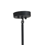 Ceiling design lamp  AGNES by Roll & Hill (10 lampshades,  Black)