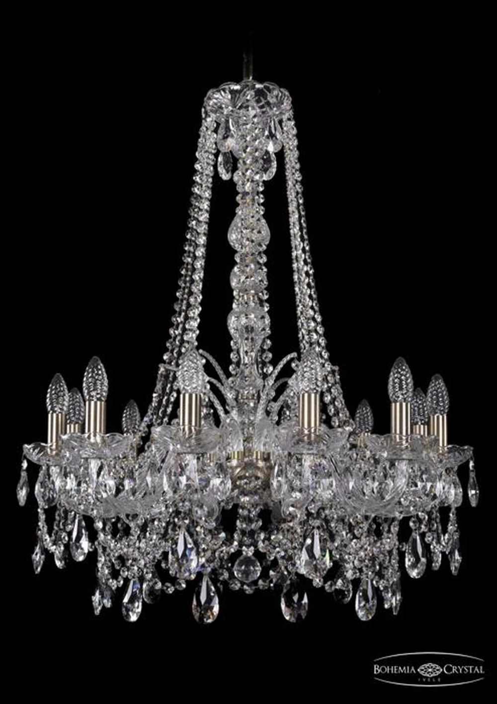 Подвесная люстра Bohemia Ivele 1411/12/240/h-83/Pa