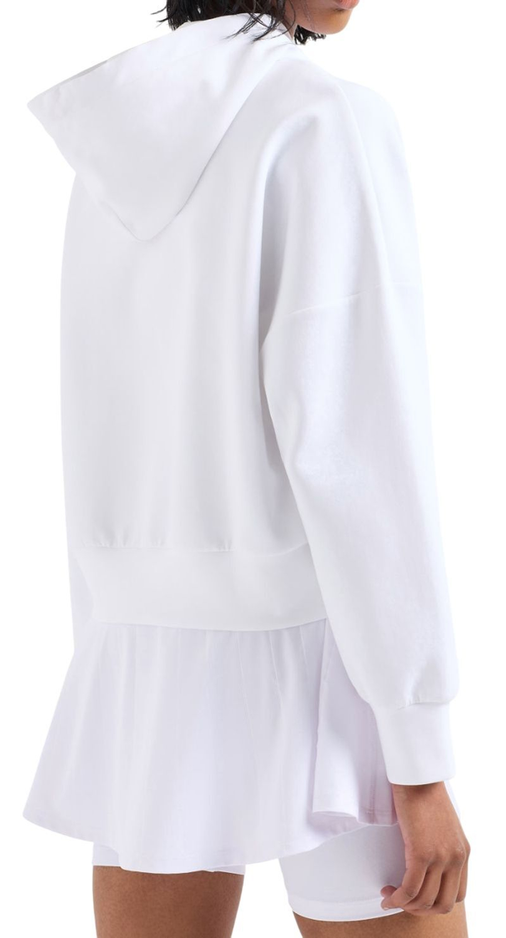 Женская Кофта теннисная EA7 Woman Jersey - белый