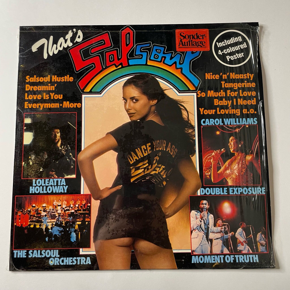 Винтажная виниловая пластинка LP Сборник Диско That's Salsoul (Germany 1977)