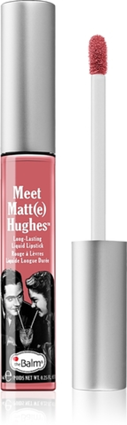 theBalm Meet Matt(e) Hughes Long Lasting Liquid Lipstick - Долговременная жидкая помада оттенок Genuine, 7 ml