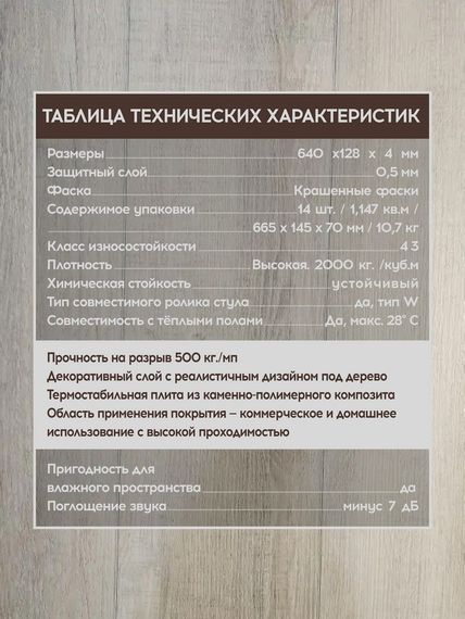 SPC ламинат I-Floors Chamfer 4v - Дуб Кенозерский
