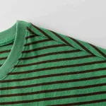 Футболка Ymkashix Stripe зеленый / коричневый