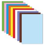 Цветная бумага А4 ТОНИРОВАННАЯ В МАССЕ, 100 листов, 10 цветов, короб, 80 г/м2, FUNSTER (ФАНСТЕР), 210х297 мм, 117617