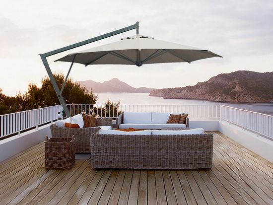 Зонт профессиональный Ø3.5 м Napoli Braccio