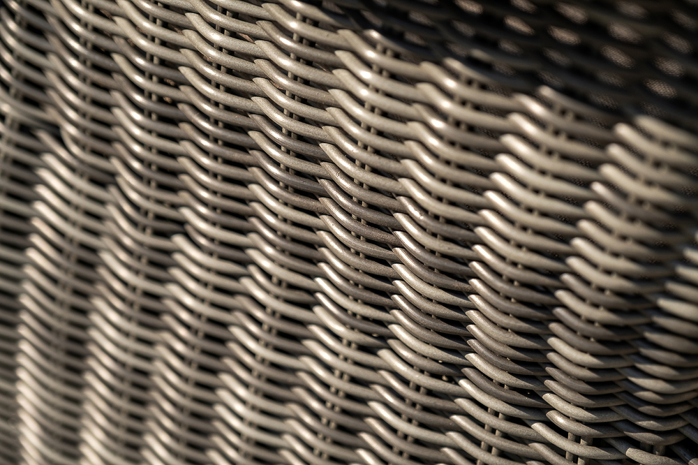 "Равенна" обеденная группа плетеная, цвет графит