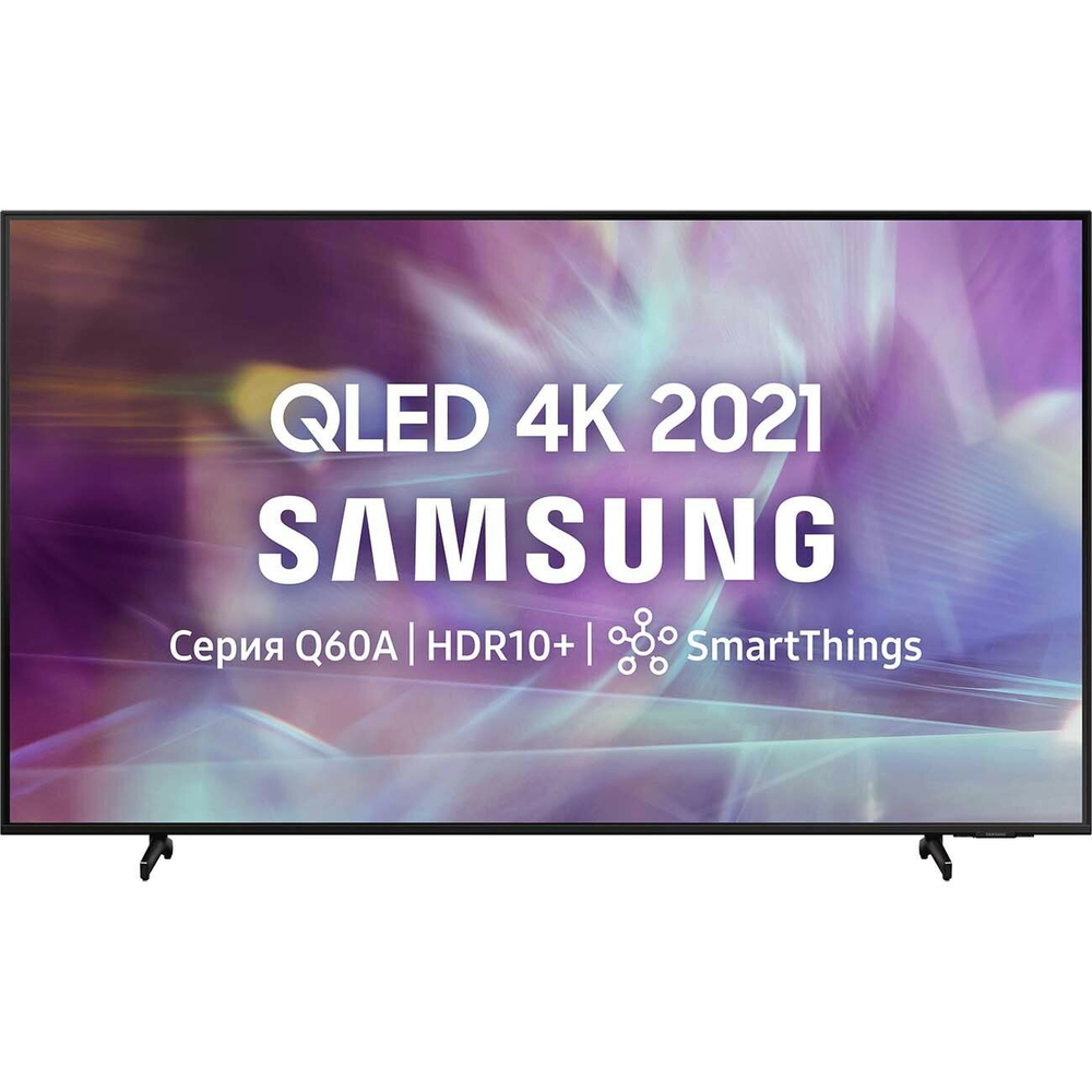 50" Телевизор Samsung QE50Q60ABU 4K Ultra HD QLED, черный