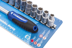 Набор торцевых головок 1/2"с трещоткой 12 предметов CS4011HDT