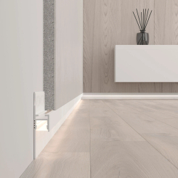 Профиль ARH-PLINTUS-FANTOM-2000 WHITE (Arlight, Алюминий) 034983